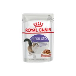 ROYAL CANIN STERILISED GRAVY - ivartalanított felnőtt macska szószos nedves táp 0,085 kg