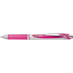 PENTEL Zseléstoll, 035 mm, nyomógombos, PENTEL "EnerGel BL77", pink
