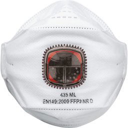 JSP SpringFit FFP3 435ML légzőkészülék szeleppel