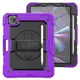 SOLID 360 Tartós burkolat Apple iPad Air 11 2025 / Air 11 2024 lila