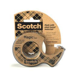 3M SCOTCH Ragasztószalag, adagolón, 19 mm x 33 m, környezetbarát, 3M "Scotch(R) Magic(TM)", áttetsző