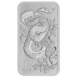 Lunar Snake Bar (2025) - 1 Oz - befektetési ezüstlap