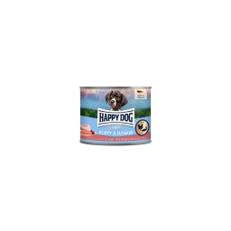 Happy Dog Supreme Sensible Puppy & Junior konzerv - csirke, lazac és burgonya 200 g