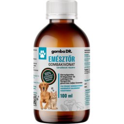 Gomba Dr. EMÉSZTŐR folyékony gombakivonat kutyáknak és macskáknak 50 ml