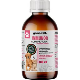 Gomba DR. Immunőr folyékony gombakivonat kutyáknak és macskáknak 100 ml