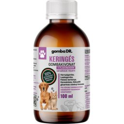 Gomba Dr. Keringés folyékony gombakivonat kutyáknak és macskáknak 100 ml