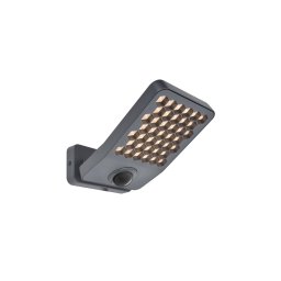 LUTEC ATALANTIS LED reflektor mozgásérzékelővel , 14W , sötétszürke, IP54
