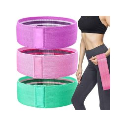 3 darab rugalmas szalag edzshez - fitness gumiszalagok - sport rugalmas szalagok - edzs eszkzk - fitnesz kiegsztk