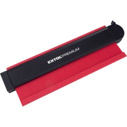 EXTOL PREMIUM profilmsol (formatjell, konturmsol) sablon, 256 mm, mgneses