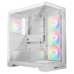 ADATA XPG INVADER X/Midi Tower/Transpar./Fehér