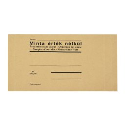 Mintazsák 10-es 160x300mm