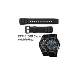EFR-515PB 1A2, 1A9 Casio fekete műanyag szíj