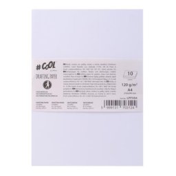 COOL BY VICTORIA Rajzlap, famentes, A4, 120 g/m2, COOL BY VICTORIA