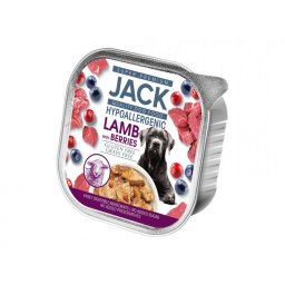 JACK kutya hipoallergén bárány bogyósgyümölcs 150g