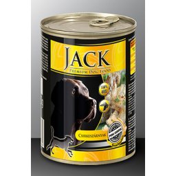 JACK kutya konzerv csirkeszárnyak 800g