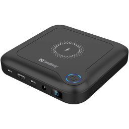 Sandberg All-in1 laptop Powerbank 24000, fekete