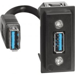 L.NOW - presa USB tipo A preconnessa