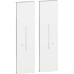 L.NOW- Cover doppio luci wireless bianco