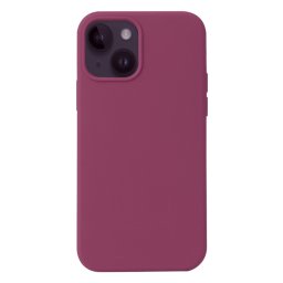 RUBBER Védőburkolat Apple iPhone 15 bordóhoz