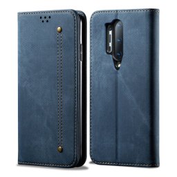 DENIM pénztárca huzat One Plus 8 Pro kék