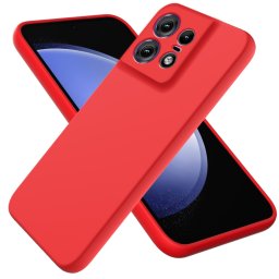 RUBBER Védőburkolat Motorola Edge 50 Pro piroshoz