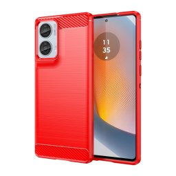 FLEXI TPU Védőburkolat Motorola Edge 50 Fusion piros