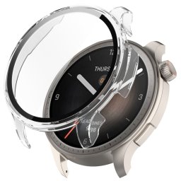 PC FULL COVER Műanyag borítás üveggel Amazfit Balance átlátszóhoz