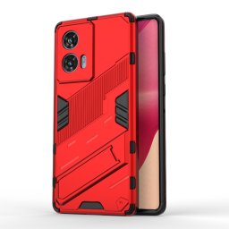 BIB Védőburkolat állvánnyal Motorola Edge 50 Fusion piroshoz