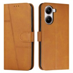 FŐRÖTT pénztárca tok Xiaomi Poco X7 Pro Világosbarna