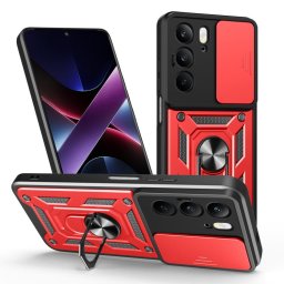 RING KAMERA Borító tartóval Realme C75 piros