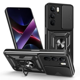 RING KAMERA Borító tartóval Realme C75 fekete