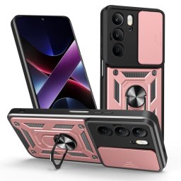 RING KAMERA Borító tartóval Realme C75 rózsaszín