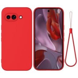 RUBBER Védőburkolat Google Pixel 9a piros