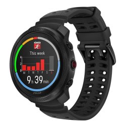 SILICONE Cserélhető szíj a Polar Vantage M3 fekete színhez
