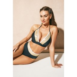 Zari bikini feketés-arany 70E