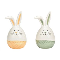 Fehér kerámia nyúl CERAMIC RABIT - különféle változatok