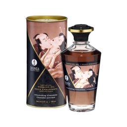 Shunga - melegítő masszázsolaj - csoki (100 ml)