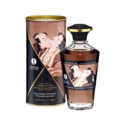 Shunga - melegítő masszázsolaj - csoki (100ml)