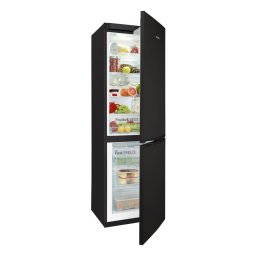 AKCIÓ Snaigé RF56SM FRESH INN alulfagyasztós fekete hűtőszekrény, 292 l, 185x60x65cm, LED, Gyorsfagyasztás, E energiaosztály,+3 év alkatrészgarancia!