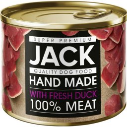 JACK kutya prémium konzerv kacsa 200g