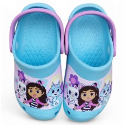 papucs Gabi babaháza kék