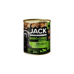 JACK kutya konzerv ragu nyúl-répa 800g