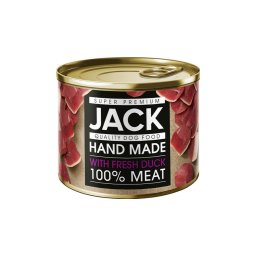 JACK kutya prémium konzerv kacsa 200g