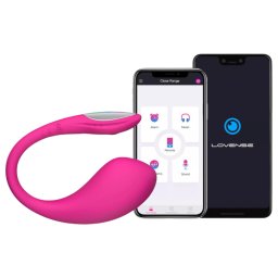 Lovense Lush 4 - hordható App-vezérelt vibrációs tojás (pink)