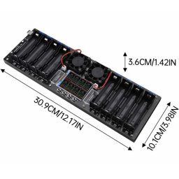 18650 Cellakapacitás-mérő Modul Kijelzővel Ae8 (5652)