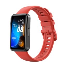 SZILIKON pánt Huawei Band 8 piros