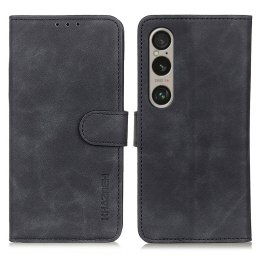 KHAZNEH RETRO Flip tok Sony Xperia 1 VI fekete