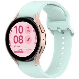 SILICONE Cserélhető szíj a Samsung Galaxyhoz Watch 7 ( 40mm / 44mm ) világoszöld