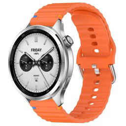 WAVY Szilikon szíj Xiaomi Watch S4 narancs színhez
