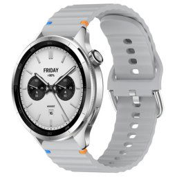 WAVY Szilikon szíj Xiaomi Watch S4 szürke színhez